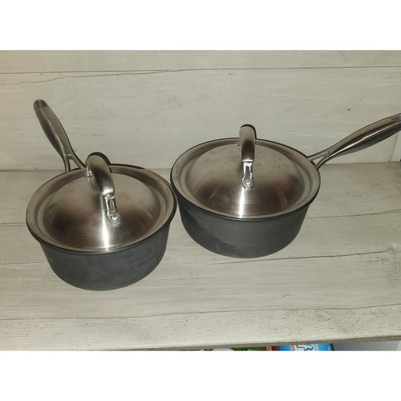 Technique 2 pan Set with Lids - Picture 1 of 5